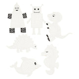 Creativ virksomhed https: www.cchobby.nl cross-stitching-cardboard-animals-robots-h-8-13-cm-w-8-13-cm-white-6x3-piece-1-box