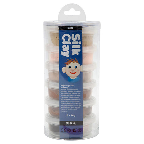 Silk clay https: www.cchobby.nl silk-ler-hudfarver-6x14-gr-1-doos