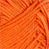 Creativ firma bomuldsgarn, orange, 50gr, 170m