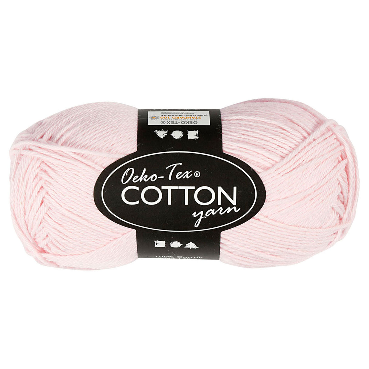 Creativ company bomuldsgarn, dusty rose, 50gr, 170m