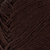 Creativ company bomuldsgarn, mørkebrun, 50gr, 170m