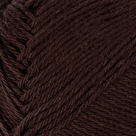 Creativ company bomuldsgarn, mørkebrun, 50gr, 170m