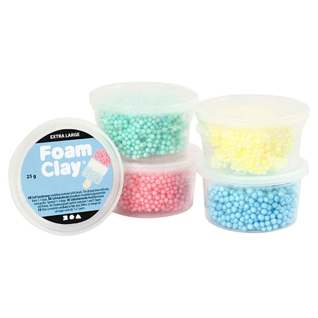 Kreativ virksomhed https: www.cchobby.nl foam-clay-extra-large-diverse-colours-5x25-gr-1-doos