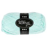 Creativ company akrylgarn, mintgrøn, 50gr, 80m