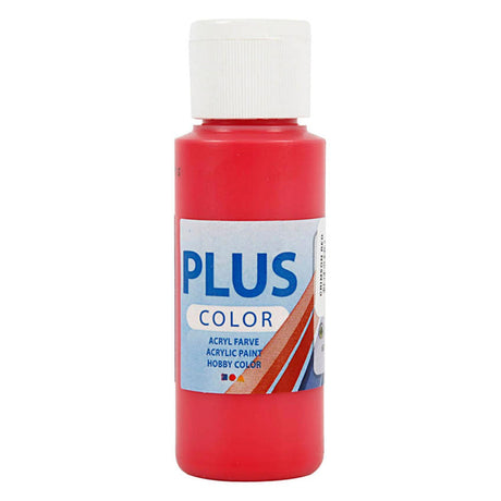 Creativ company plus farve akrylmaling crimson rød, 60ml