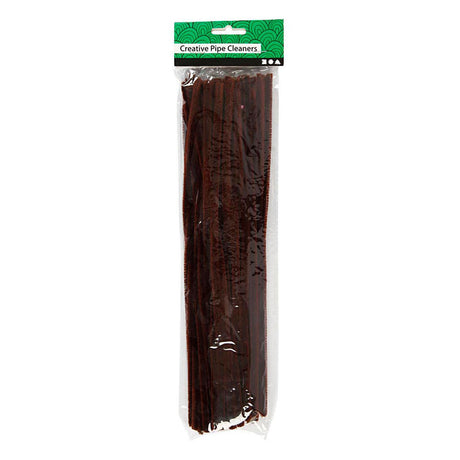 Creativ company chenille brun 30cm, 50 stk.