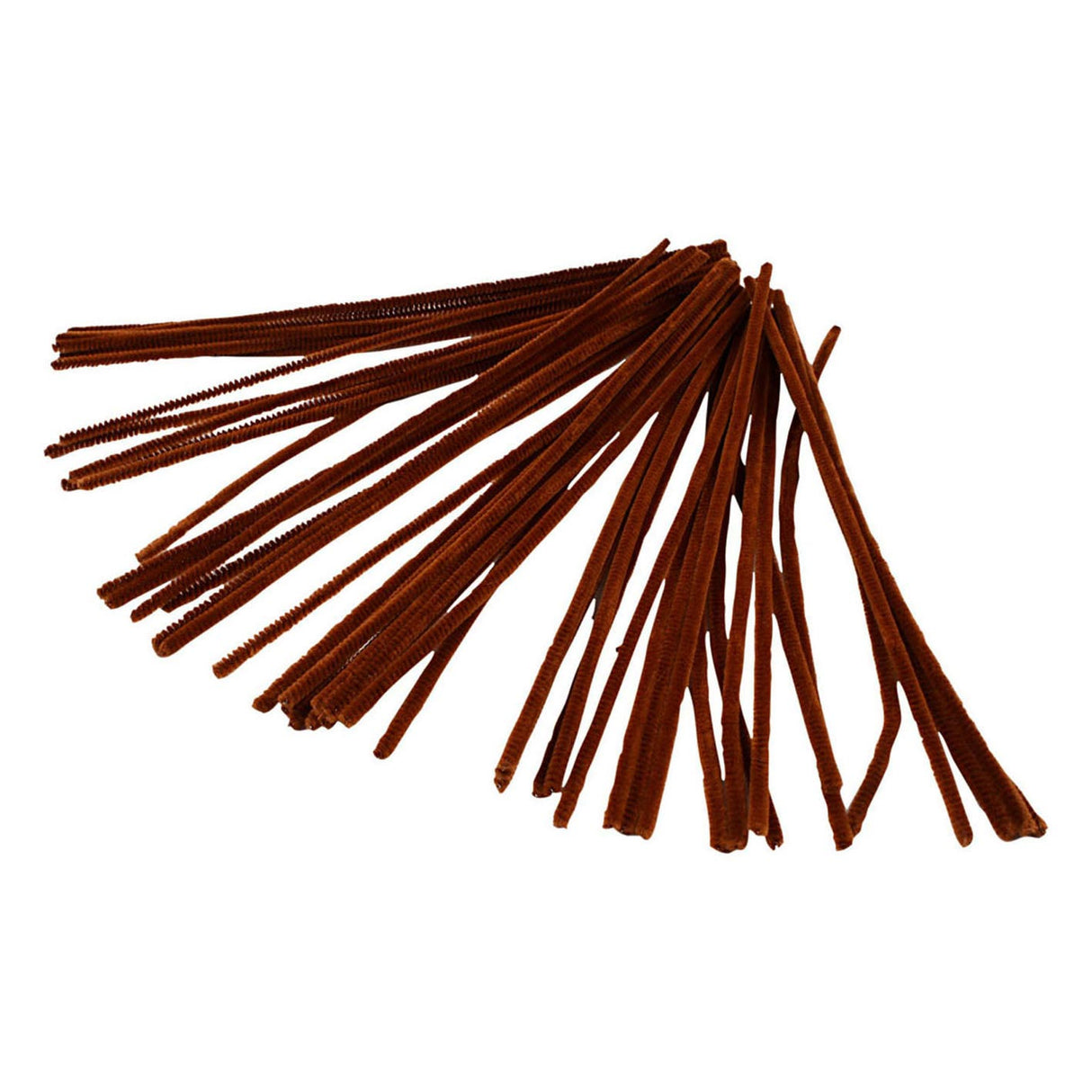 Creativ company chenille brun 30cm, 50 stk.