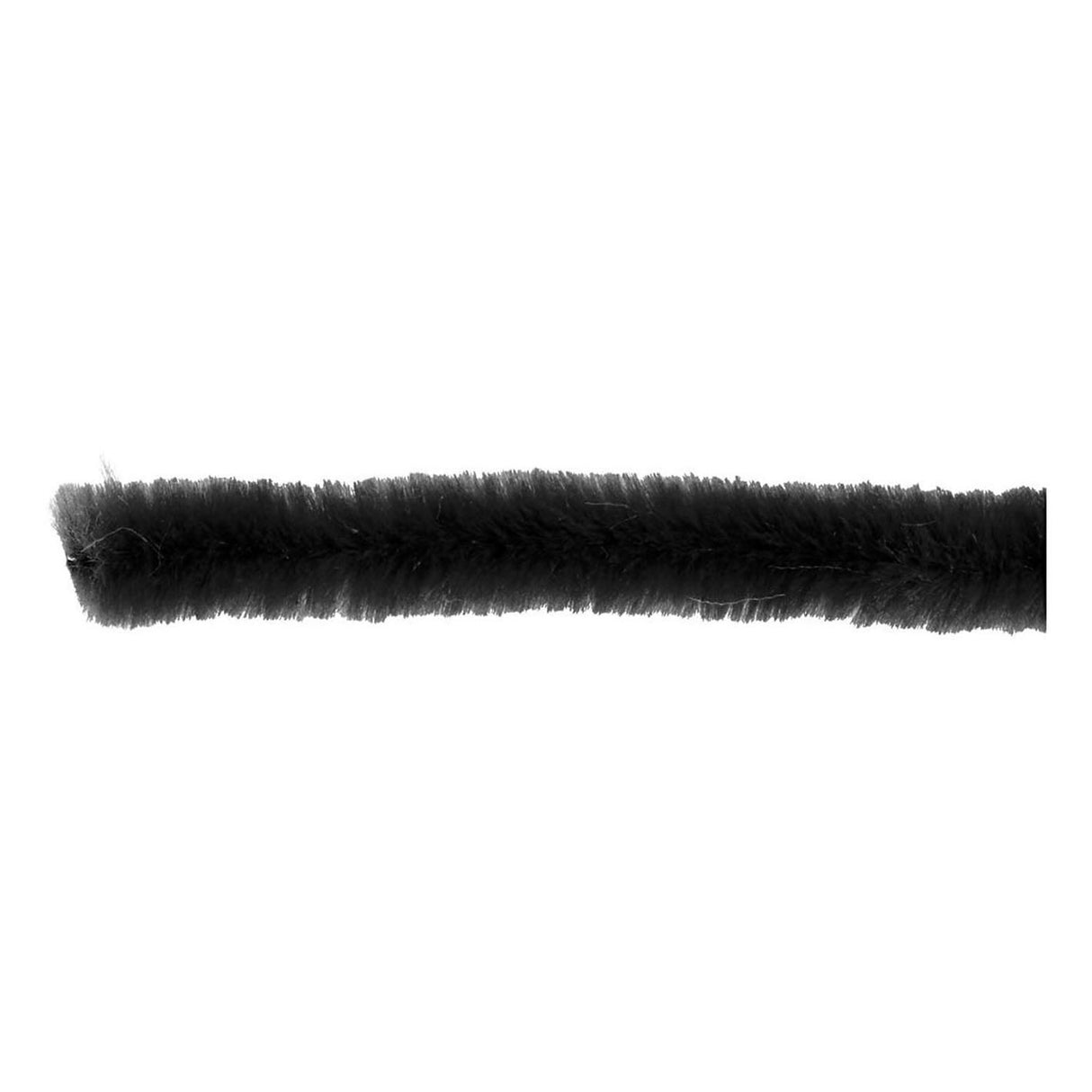 Creativ company chenille sort 30cm, 50 stk.