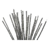 Creativ virksomhed https: www.cchobby.nl chenille-l-30-cm-thickness-6-mm-glitter-silver-24-piece-1-box