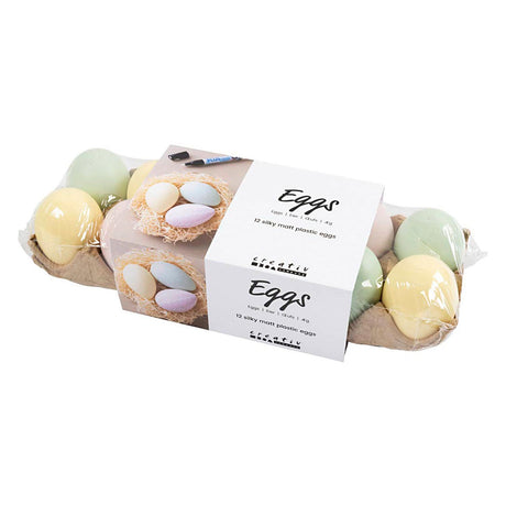 Creativ virksomhed https: www.cchobby.nl eggs-h-6-cm-pastel colors-12-piece-1-box