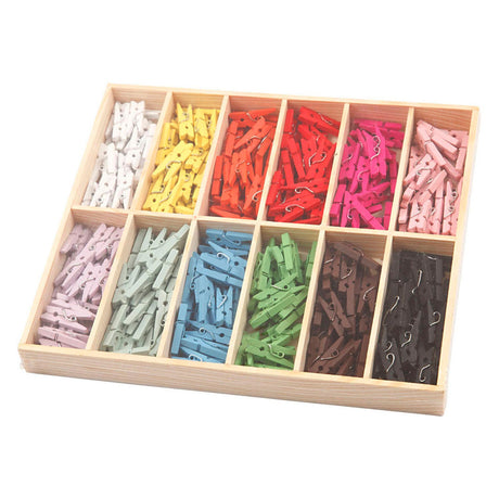 Creativ virksomhed https: www.cchobby.nl mini-tøjspind-l-25-mm-b-3-mm-forskellige-farver-12x24-stykke-1-kasse