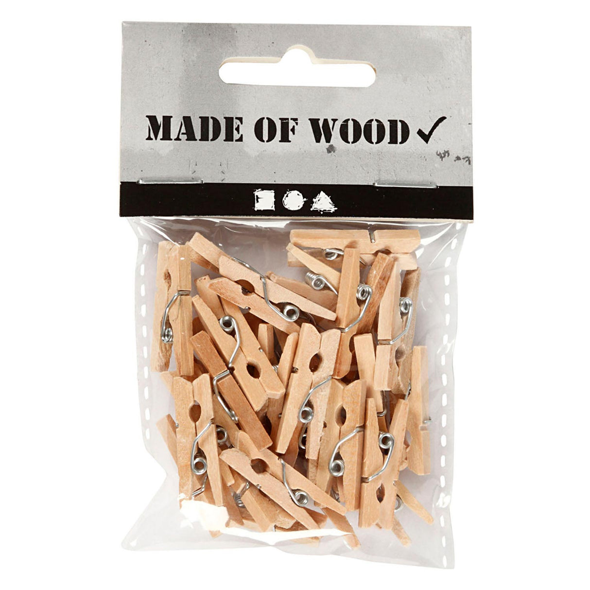 Creativ virksomhed https: www.cchobby.nl tøjklemmer-l-25-mm-b-3-mm-30-piece-1-box