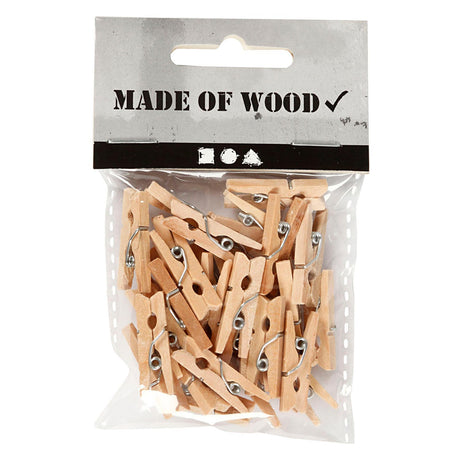 Creativ virksomhed https: www.cchobby.nl tøjklemmer-l-25-mm-b-3-mm-30-piece-1-box