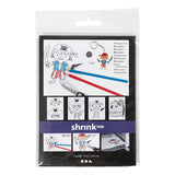 Creativ virksomhed https: www.cchobby.nl sheets-shrink-foil-with-motifs-pirate-sheet-10-5x14-5-cm-thickness-0-3-mm-matt-transparent-4-sheet-1-box