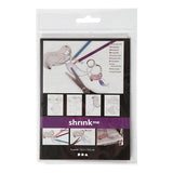 Creativ virksomhed https: www.cchobby.nl sheets-shrink-foil-with-motifs-mermaid-sheet-10-5x14-5-cm-thickness-0-3-mm-matt-transparent-4-sheet-1-box