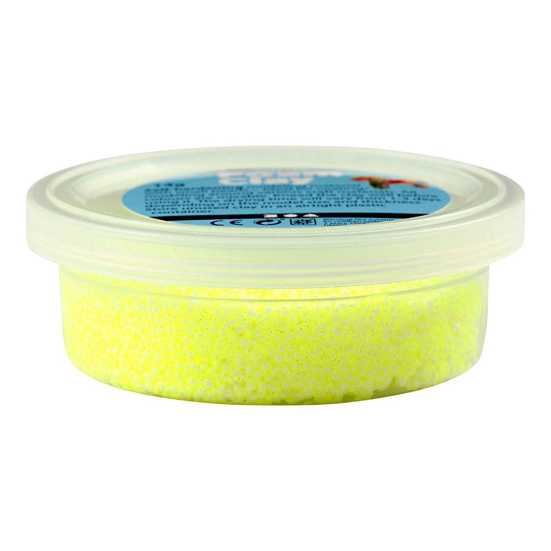 Foam clay ®, glitter, pastelfarver, 14 gr, 6 æske