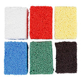 Creativ company soft foam clay standardfarver, 6x10gr.