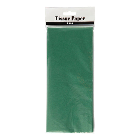 Creativ Company Tissue Paper Green 10 Sheets 14 Gr, 50x70cm
