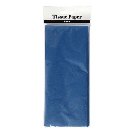 Creativ Company Tissue Paper Blue 10 Sheets 14 Gr, 50x70cm