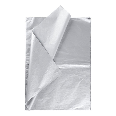 Creativ Company Tissue Paper Silver 6 Sheets 14 Gr, 50x70cm