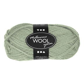 Creativ Company Melbourne Yarn Light Green, 92M