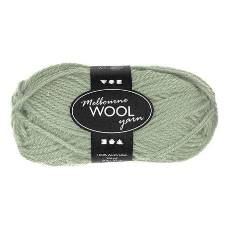 Creativ Company Melbourne Yarn Light Green, 92M