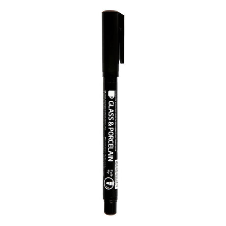 Creativ Company Contourstift for Glass and Porcelain Black, Line Dikes 1-3 mm