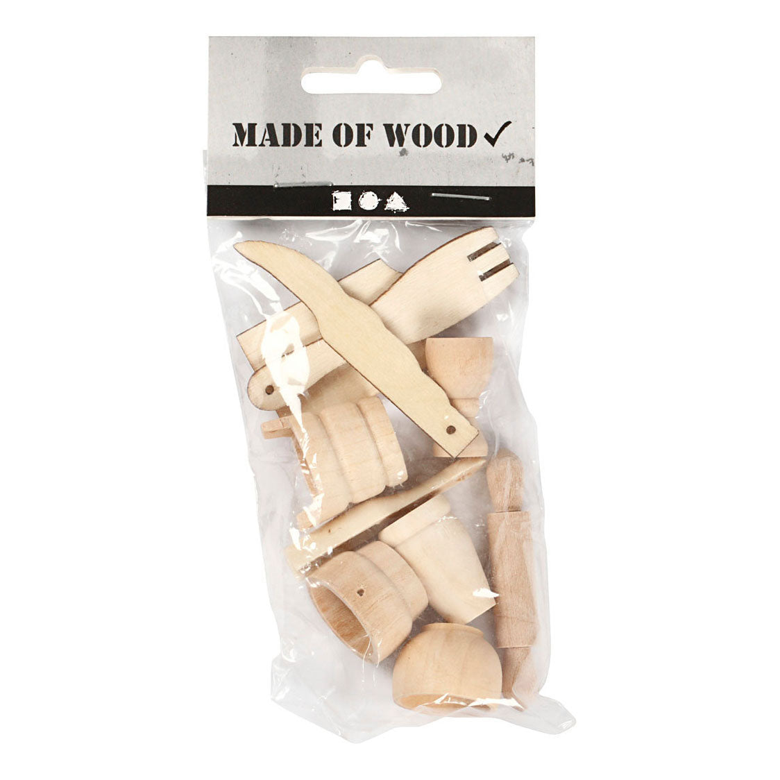 Creativ Company Wooden Kitchen Geatensils Diverse, 10 ..