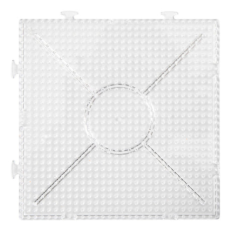 Creotime fotopærer bundplade klar firkantet 15x15cm, 2 stk.