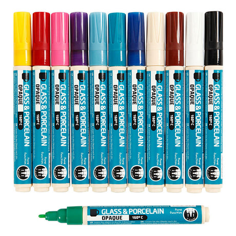 Creativ virksomhed https: www.cchobby.nl glas-og-porcelæn markør-linjetykkelse-2-4-mm-opaque-diverse-colors-12-piece-1-box
