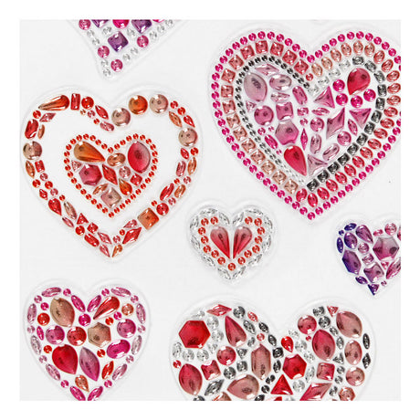 Creativ virksomhed https: www.cchobby.nl diamond-stickers-harten-vel-10x16-cm-1-vel