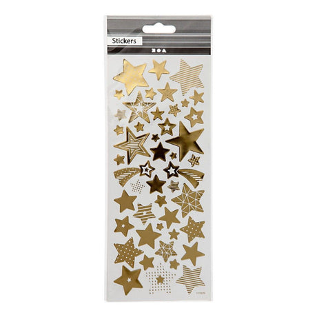 Creativ Company Stickers Gold Stars, 1 ark