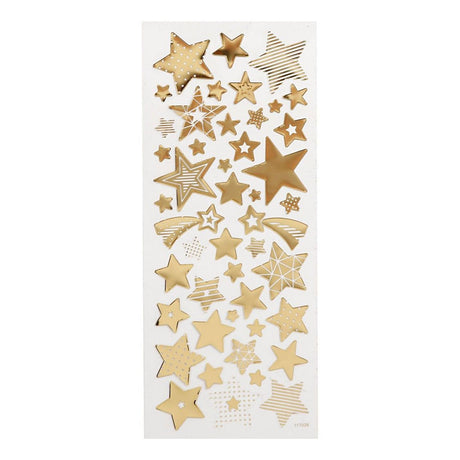 Creativ Company Stickers Gold Stars, 1 ark