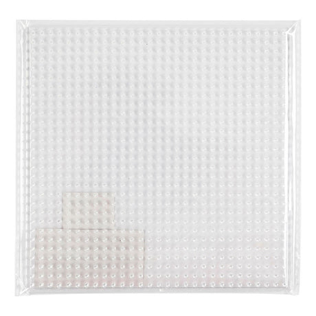Creativ Company String Beading Sign Square Clear, 14,5 x 14,5 cm