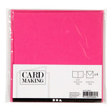 Creitiv Company Cards and Convolles Dark Pink, 4 ..
