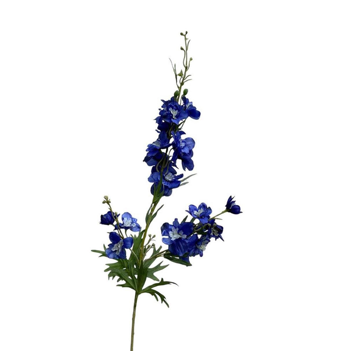 Roberts kollektion kunstig blomst delphinium spray 100cm mørkeblå
