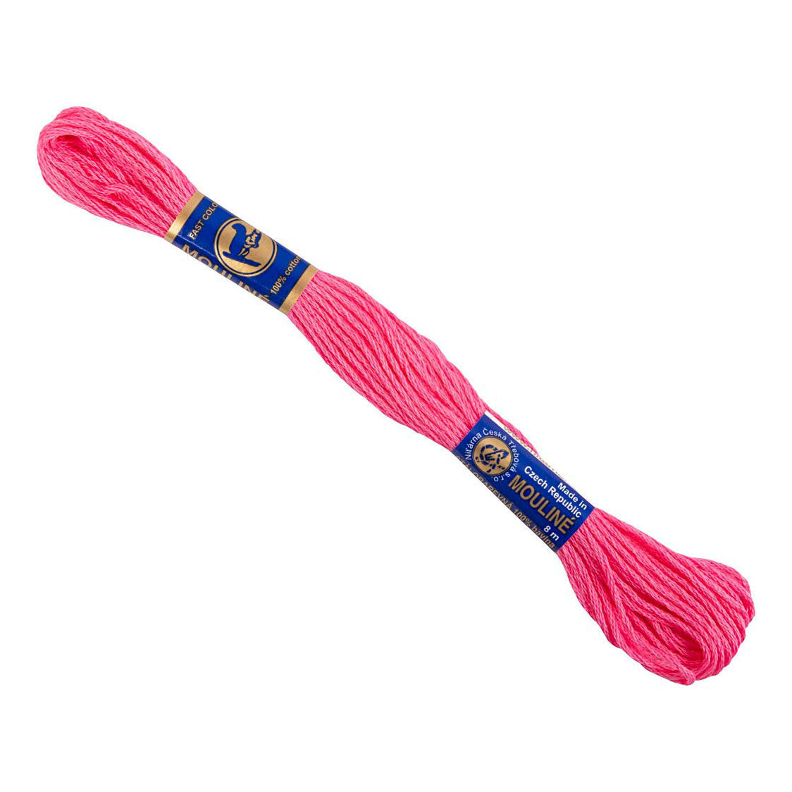 Creativ firma broderitråd pink, 8m