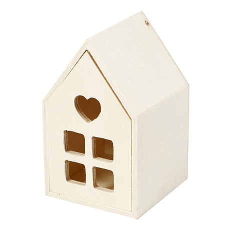 Creativ Company træhus med skuffe, 10,8 cm