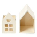 Creativ Company træhus med skuffe, 10,8 cm