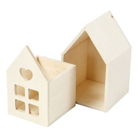 Creativ Company træhus med skuffe, 10,8 cm