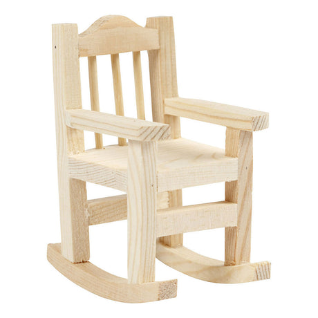 Creativ Company Wooden Mini Rocking Stol