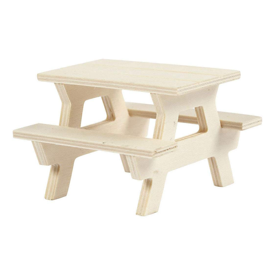 Creativ virksomhed https: www.cchobby.nl picnic bænk-h-5-5-cm-l-8-cm-w-8-cm-1-piece