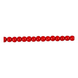 Creativ Company Wood Perles Red, 150st.