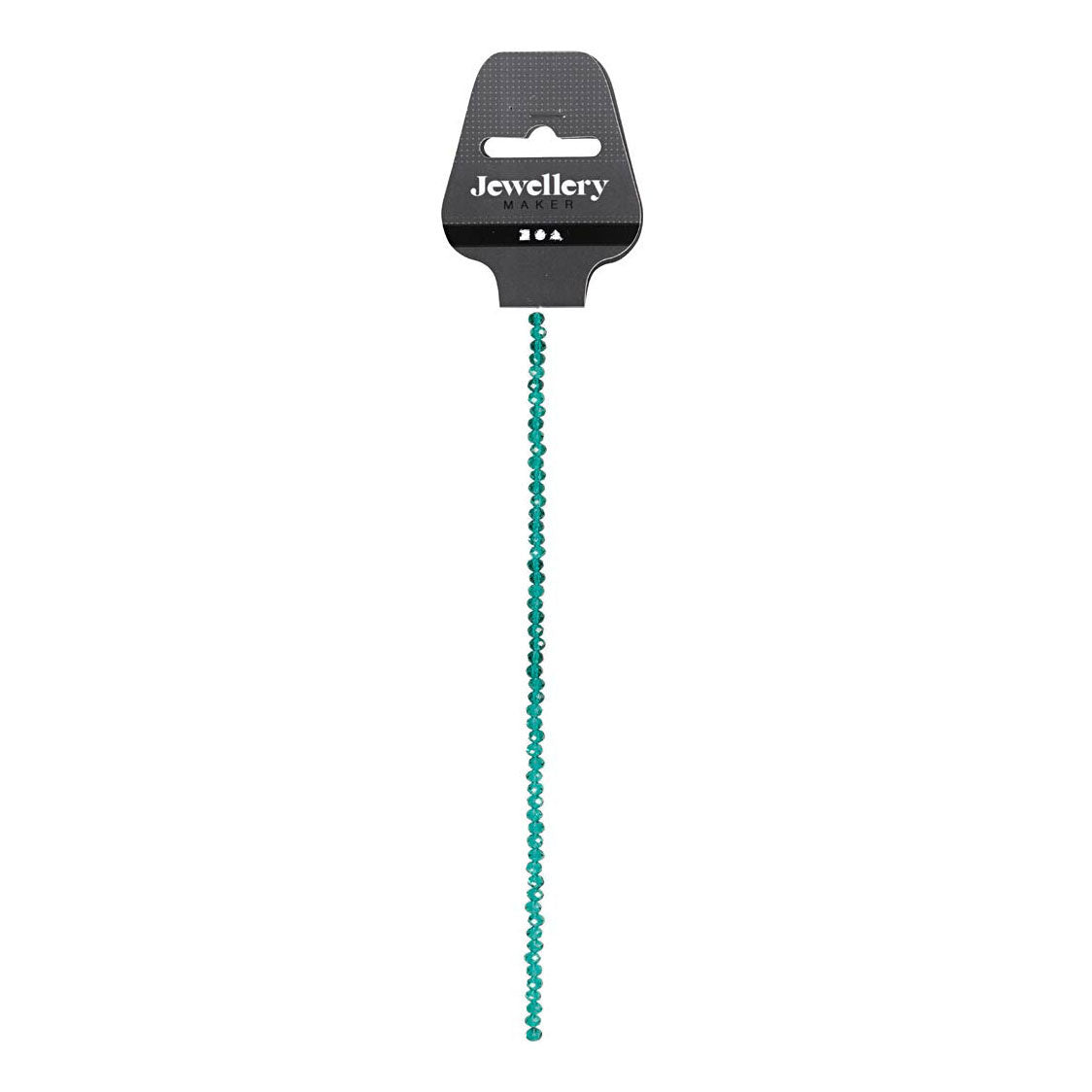 Creativ Company Facet Beads Green, 45 ..