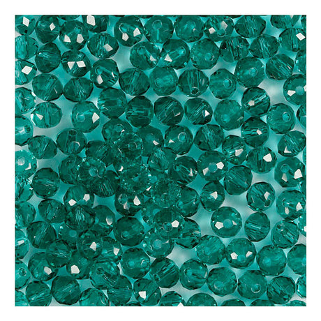 Creativ Company Facet Beads Green, 45 ..