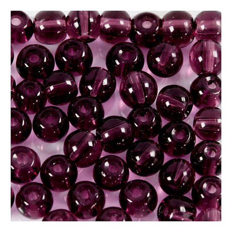 Creativ Company Glass Perles Purple, 45th.