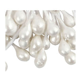 Creativ company cc blomsterstøvdragere 6 cm hvid 100 stk