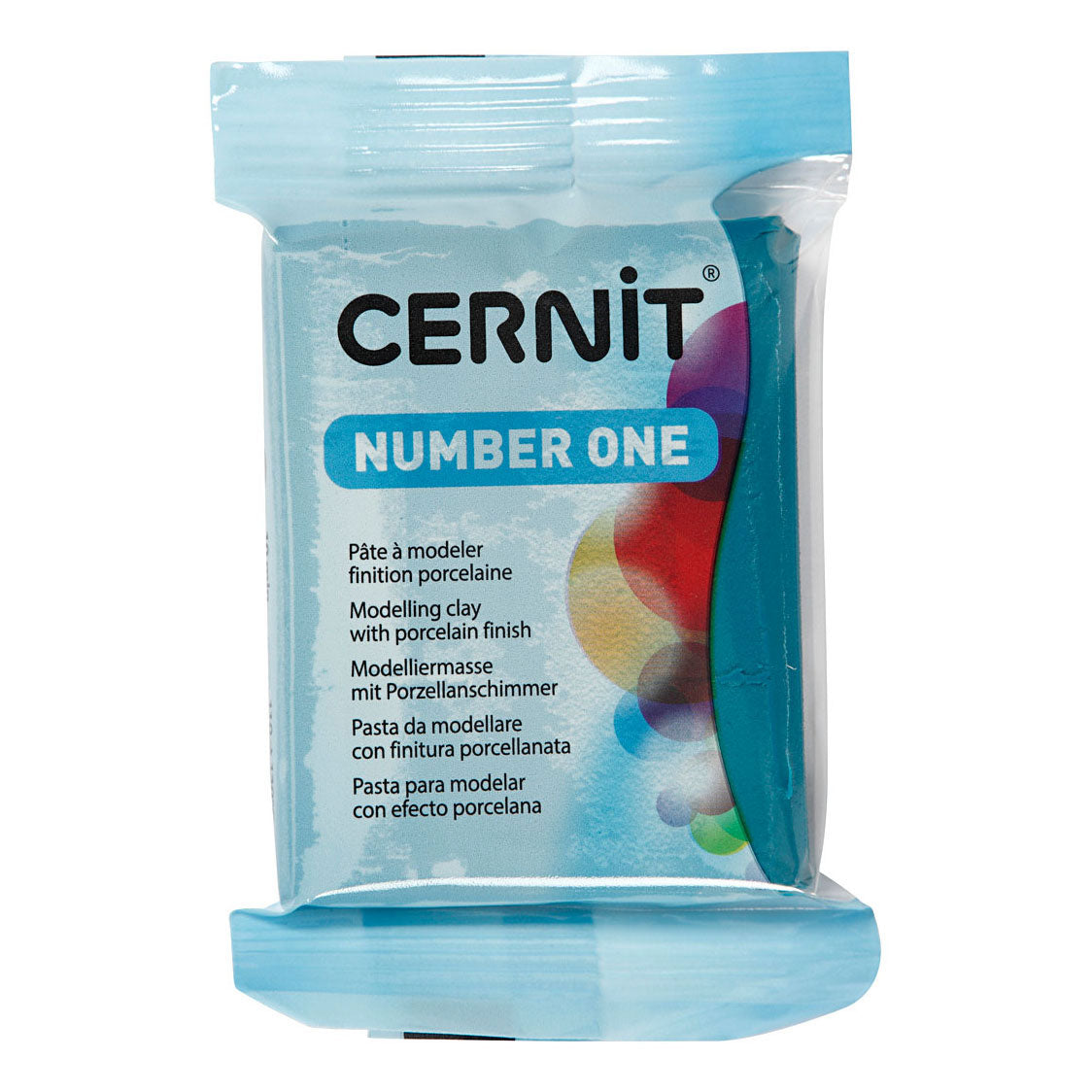 Creativ Company Cernit Montering Klei Duck Blue, 56 gram