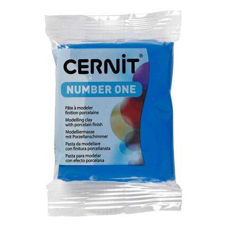 Creativ Company Cernit Montering Clay Blue, 56 gram