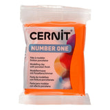 Creativ company cernit modeling clay orange, 56 gram